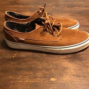Men’s Vans Shoes Brown Suede